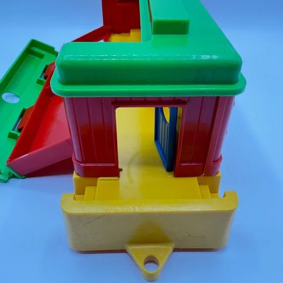 MacMagnet Family Car 1975 Ideal Think & Learn Live In Train Vintage - Picture 12 of 16